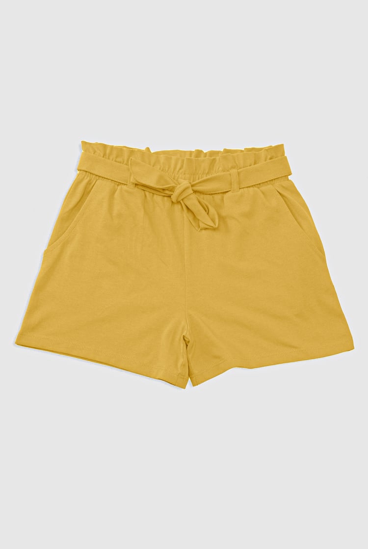 Paper Bag Jersey Shorts