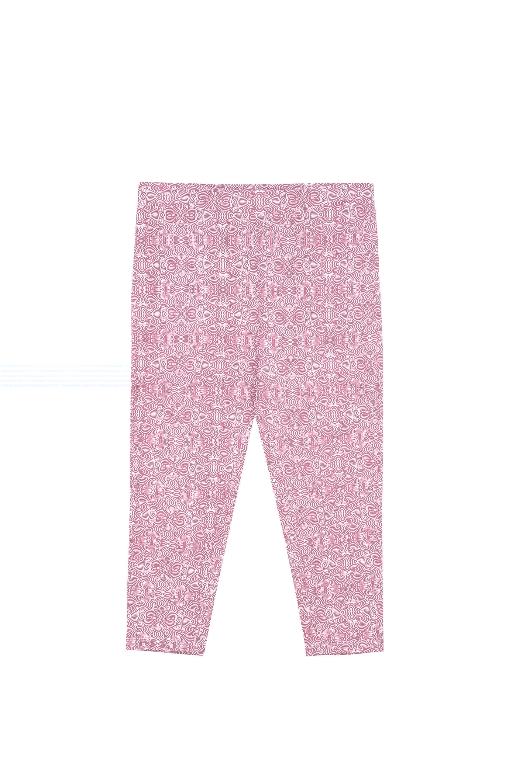 Bee Printed Cropped Leggings