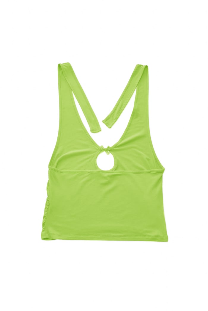 Halter Neck Crop Tank Top