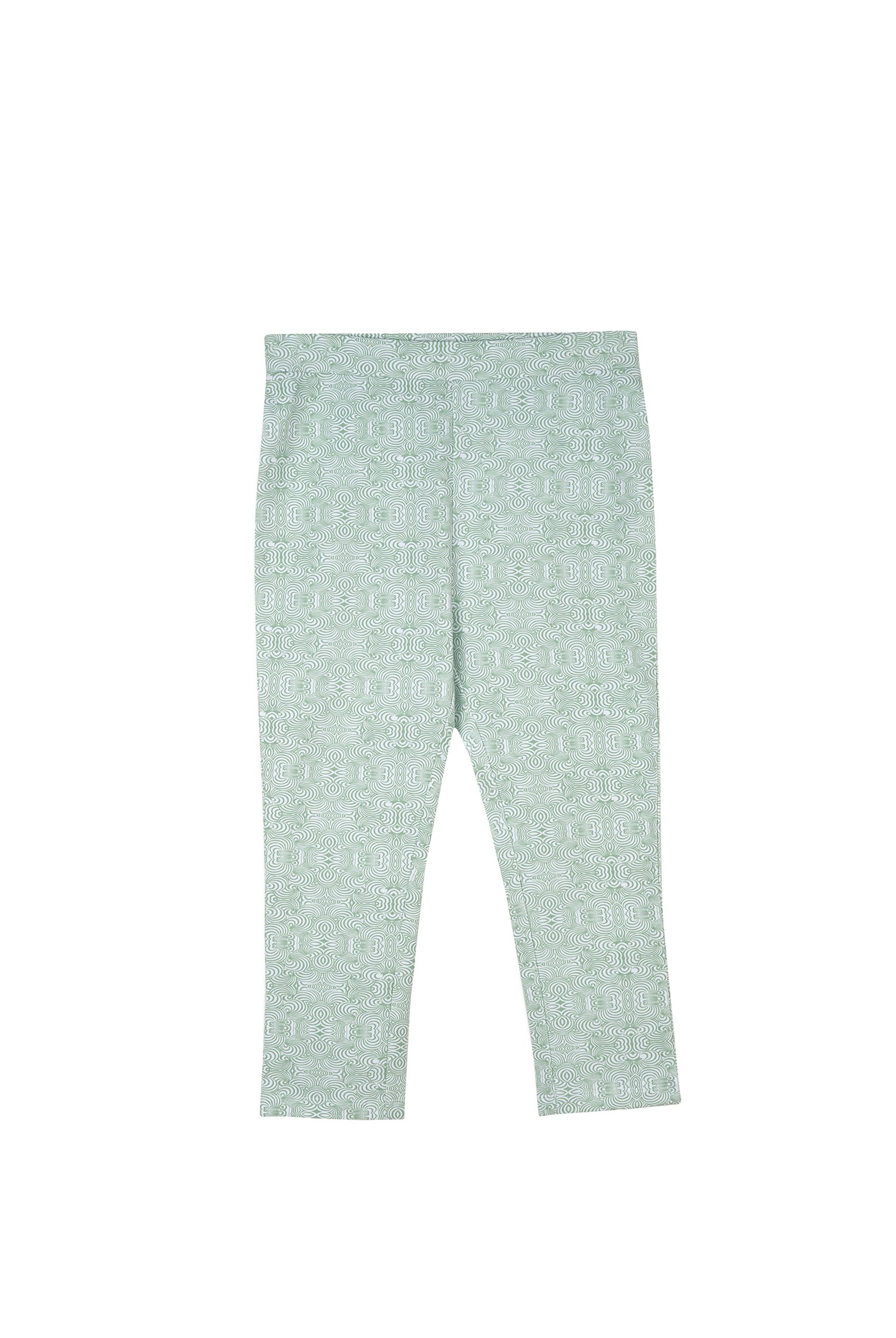 Bee Printed Cropped Leggings