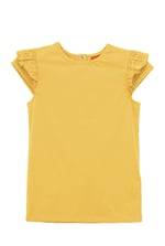 Girls Top With Broderie Ruffle