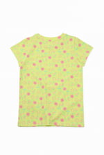 Girls Sun Flower Print Pyjama Set