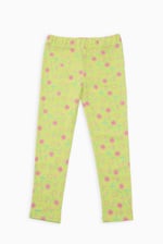 Girls Sun Flower Print Pyjama Set