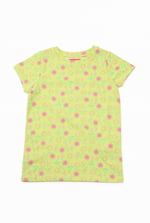 Girls Sun Flower Print Pyjama Set