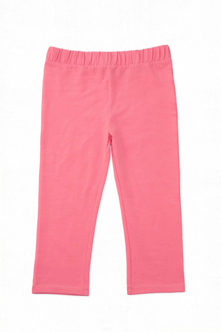 Chill Pineapple Print T-Shirt & Cropped Legging Set