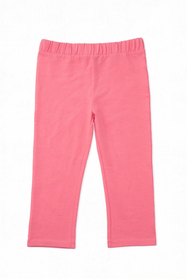 Chill Pineapple Print T-Shirt & Cropped Legging Set