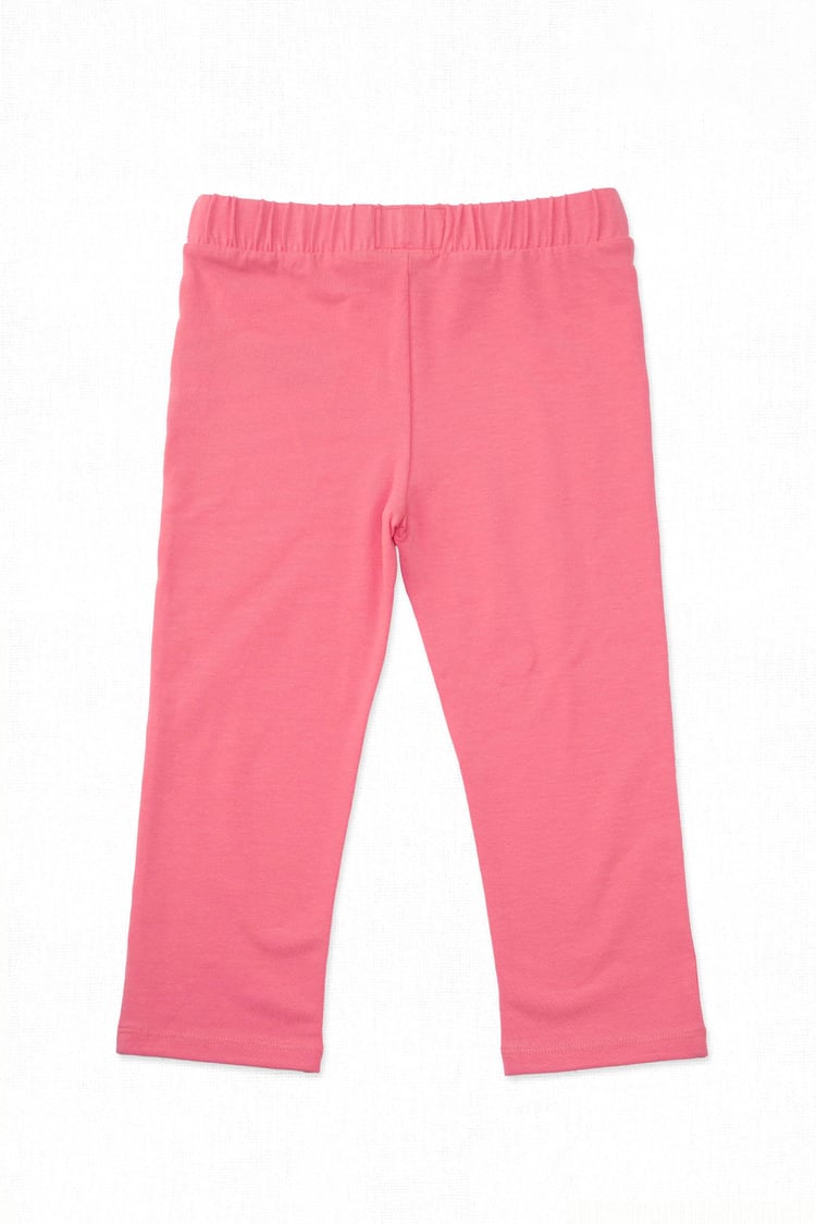 Chill Pineapple Print T-Shirt & Cropped Legging Set