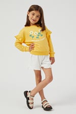 Frill Jersey Shorts