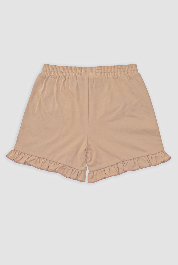 Frill Jersey Shorts