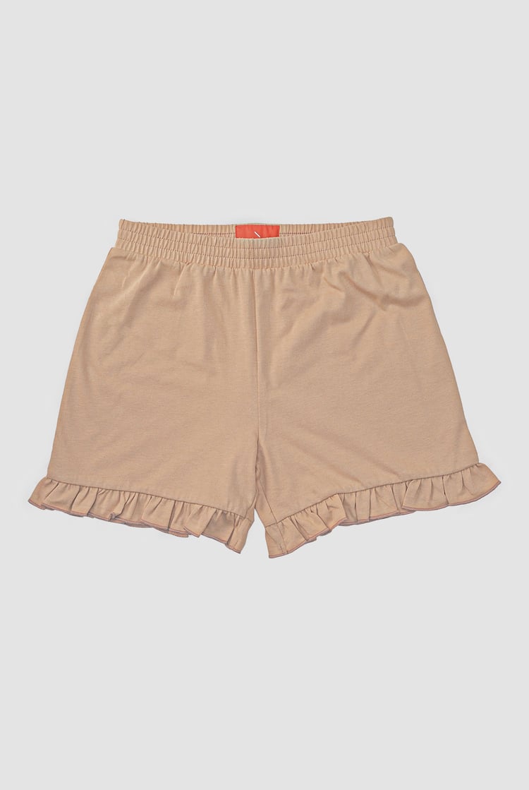 Frill Jersey Shorts