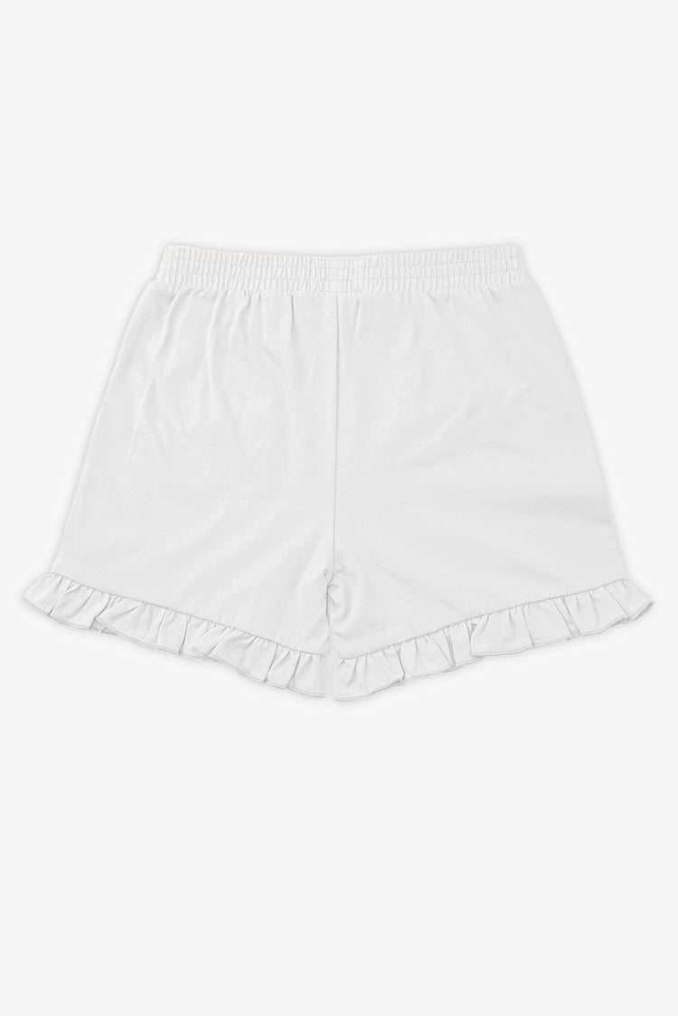 Frill Jersey Shorts