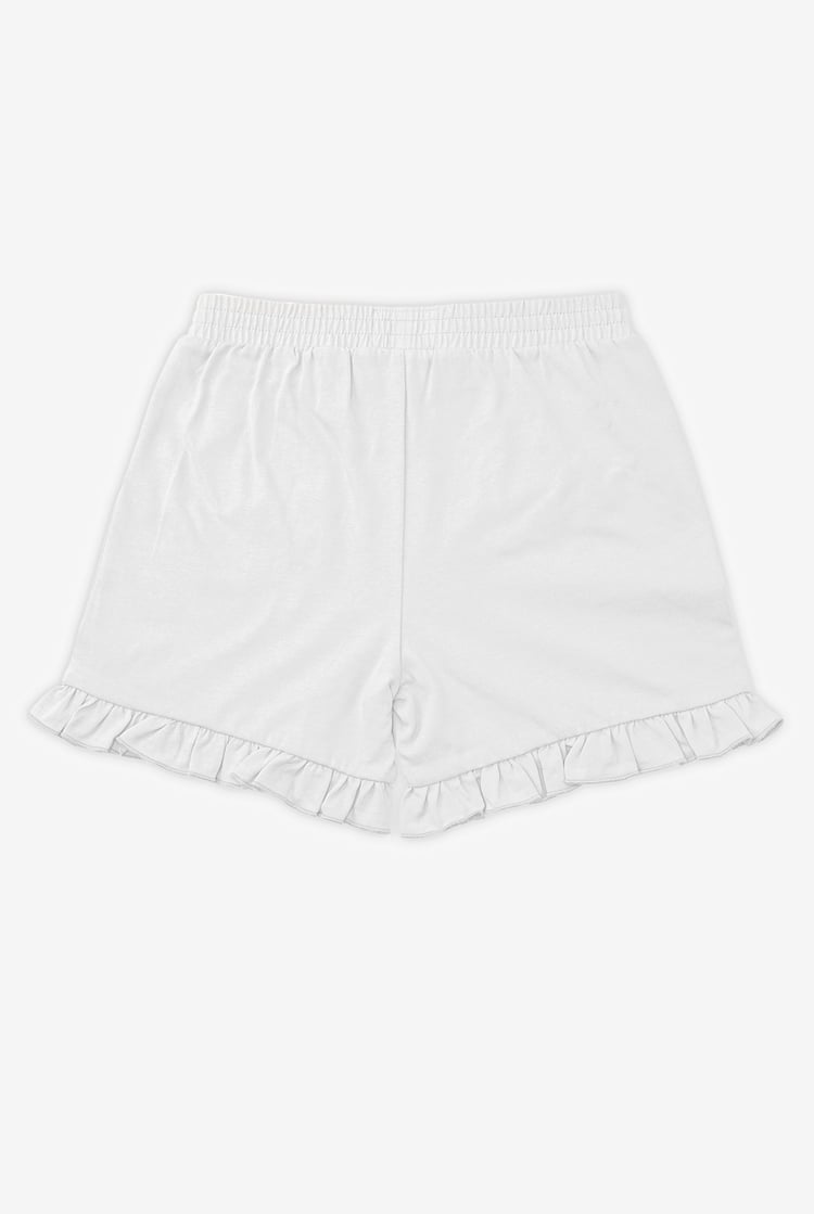 Frill Jersey Shorts