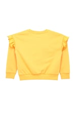 Girls Chest Print Sweatshirt