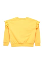 Girls Chest Print Sweatshirt