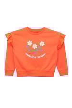 Girls Chest Print Sweatshirt