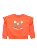 Girls Chest Print Sweatshirt