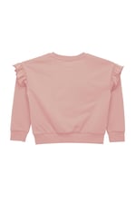 Girls Chest Print Sweatshirt