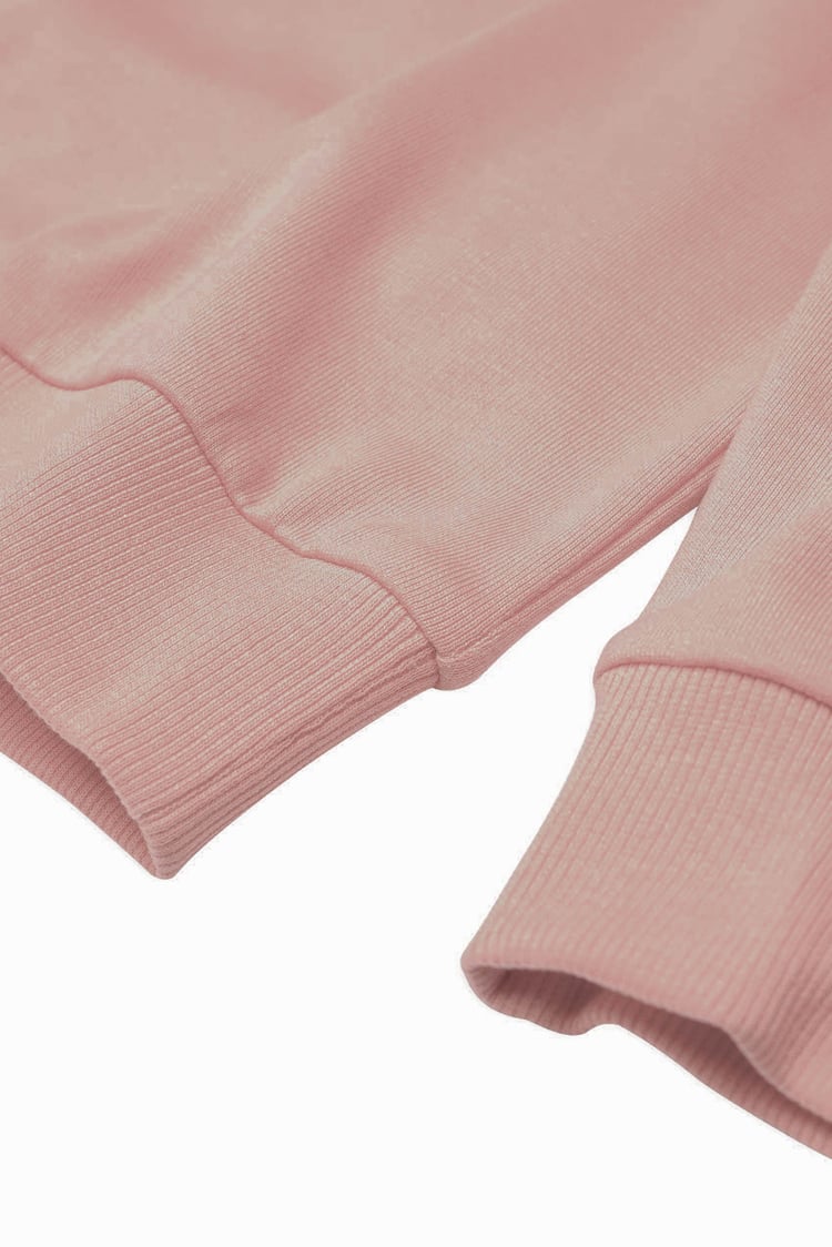 Girls Chest Print Sweatshirt