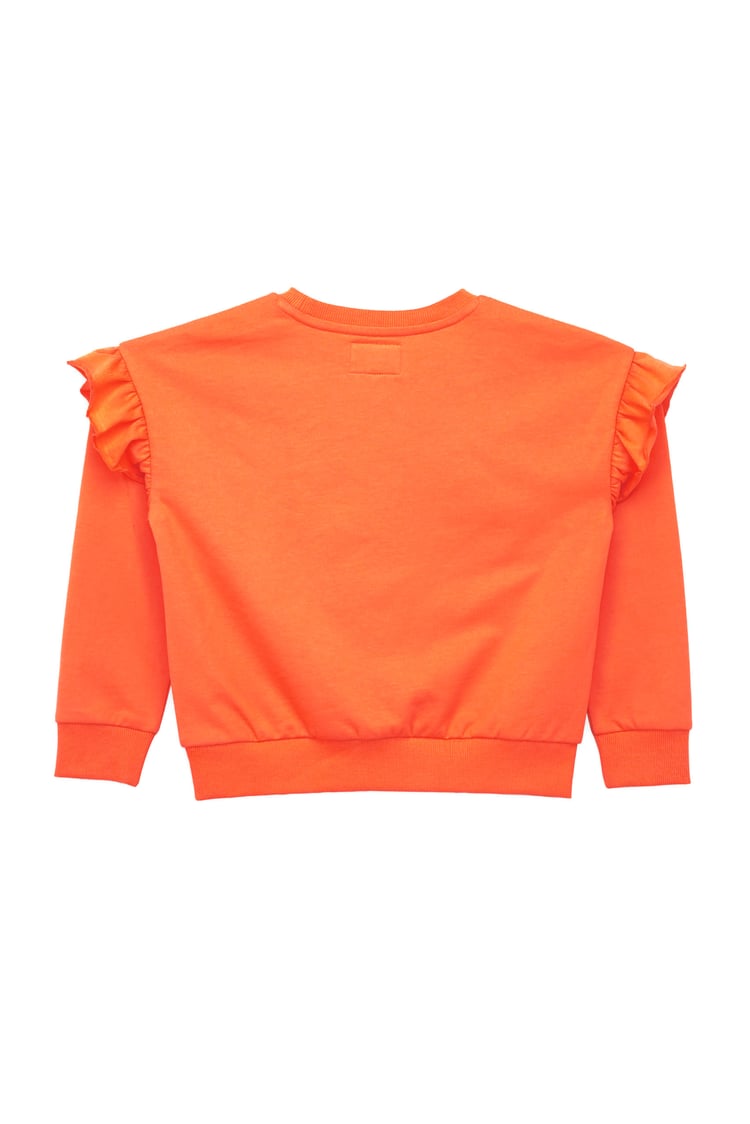 Girls Chest Print Sweatshirt