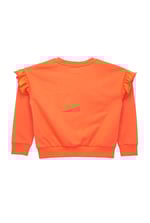 Girls Chest Print Sweatshirt