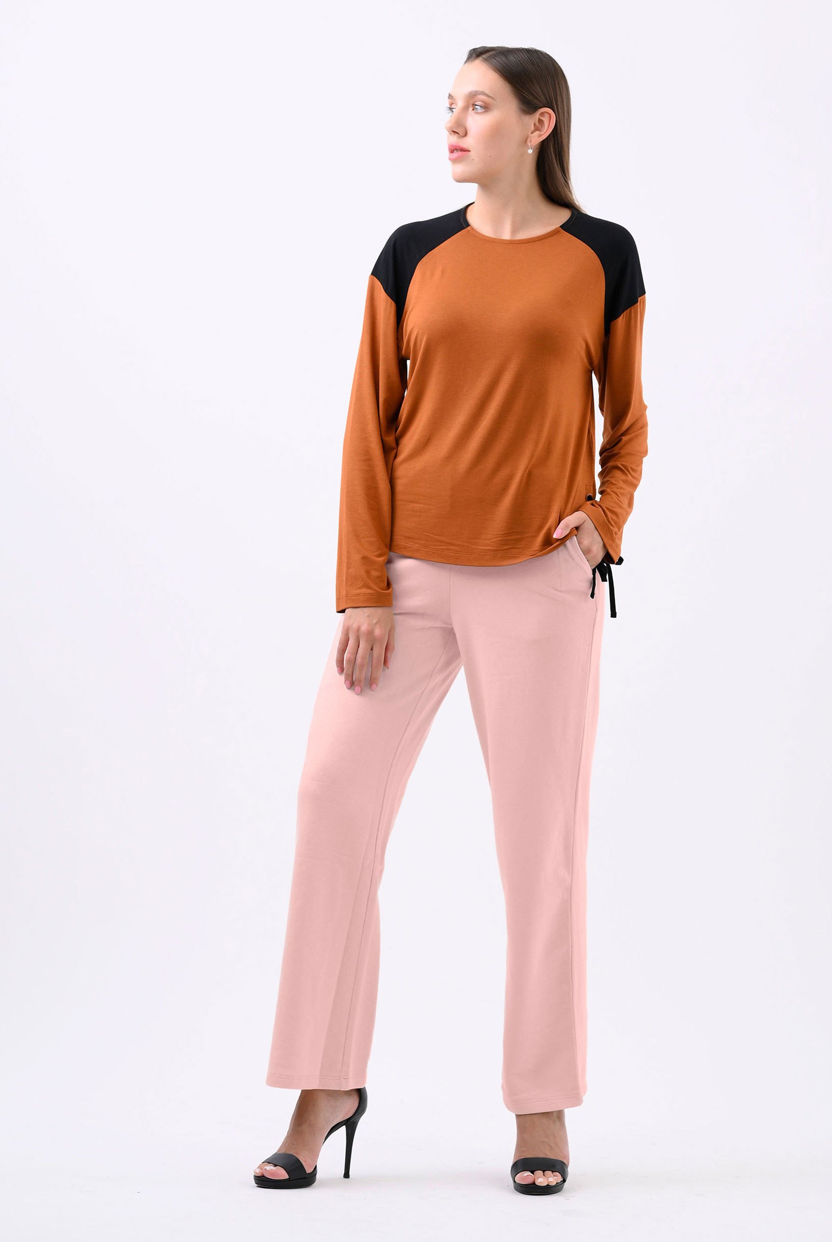 Womens Straight Leg Trousers