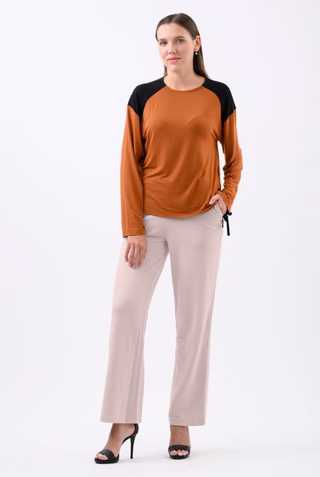 Womens Straight Leg Trousers