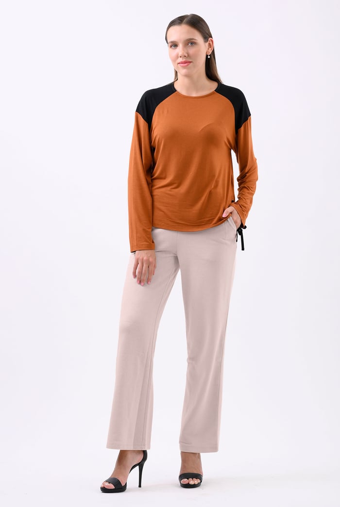 Womens Straight Leg Trousers