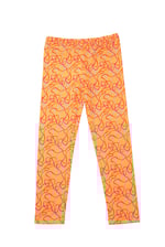 Girls Abstract Print T-Shirt & Leggings Set