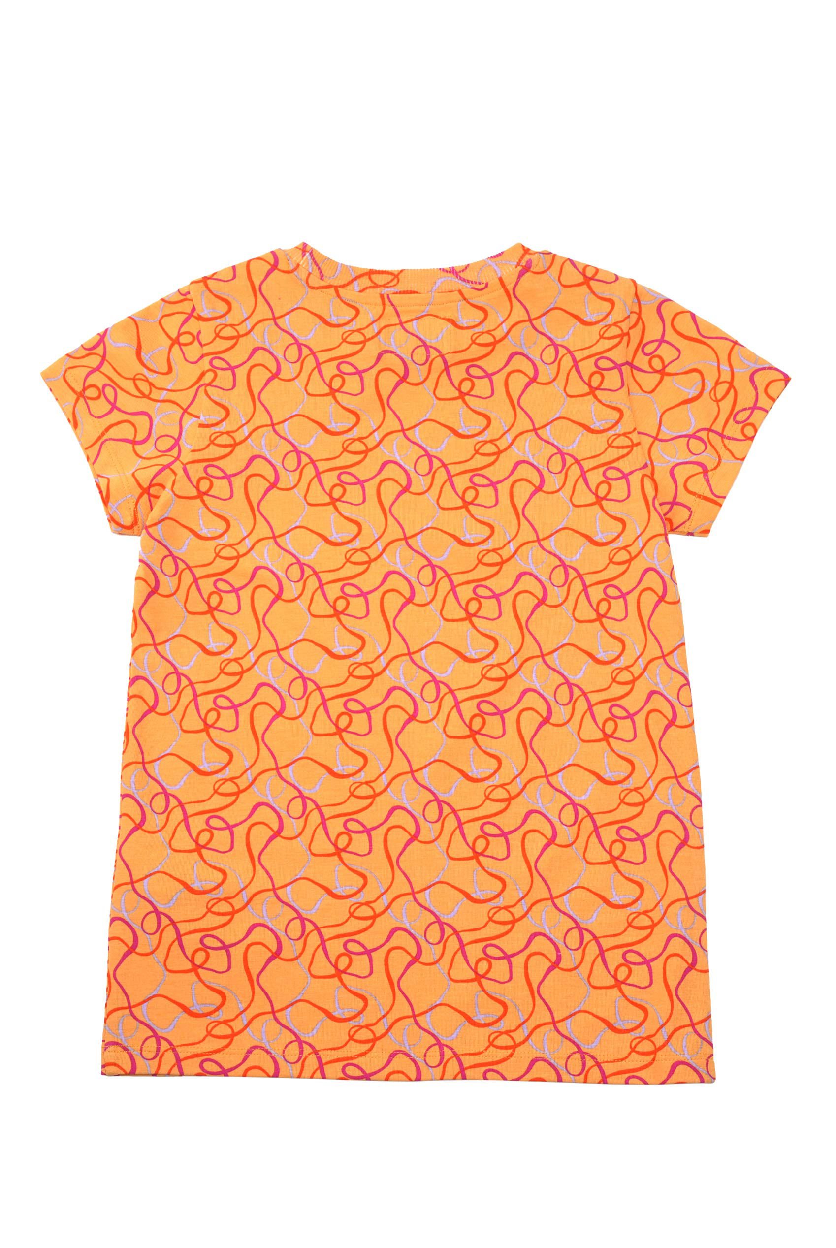 Girls Abstract Print T-Shirt & Leggings Set