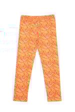 Girls Abstract Print T-Shirt & Leggings Set