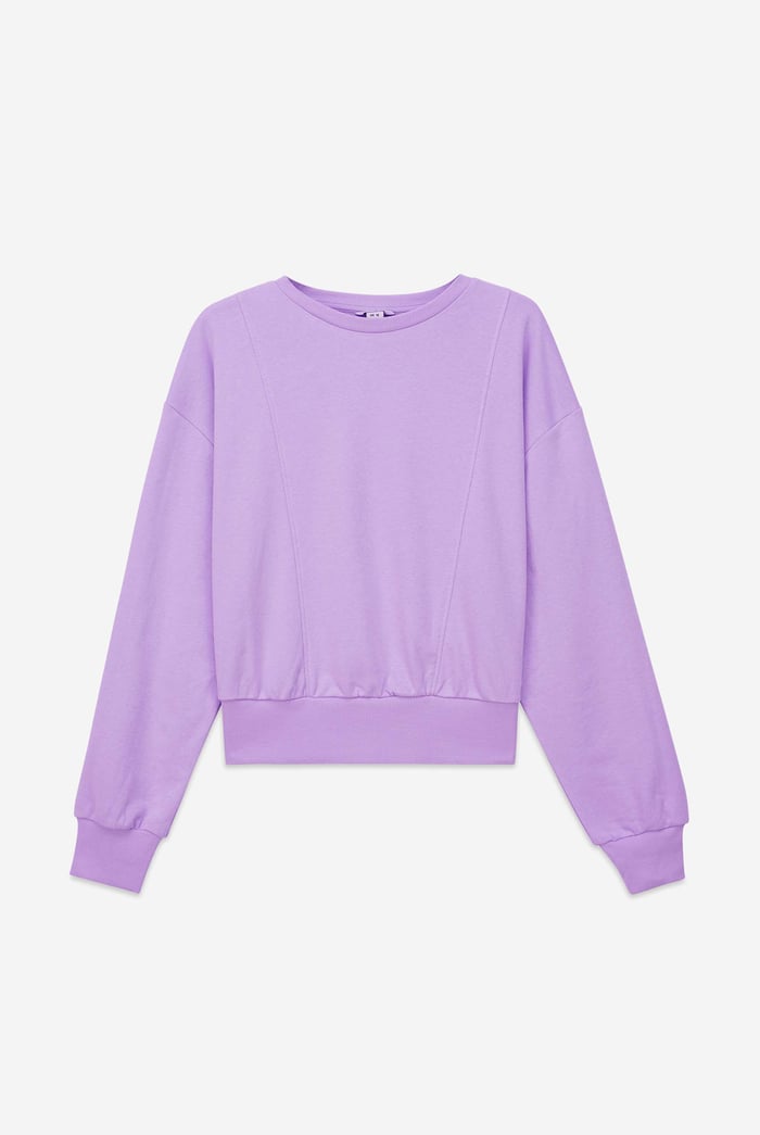 Womens Crop Top Sweatshirt