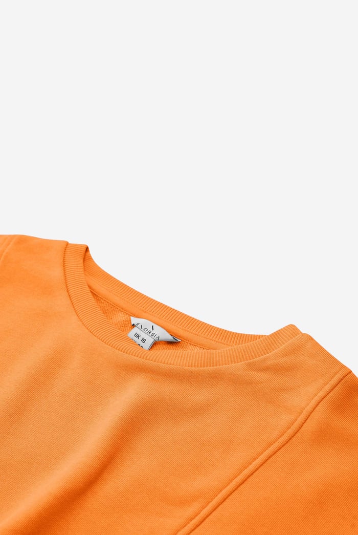 Womens Crop Top Sweatshirt