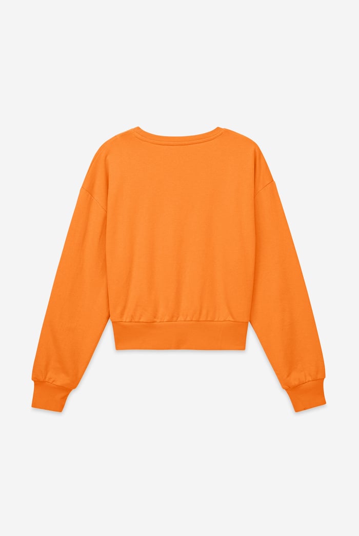 Womens Crop Top Sweatshirt