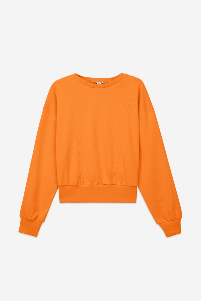 Womens Crop Top Sweatshirt