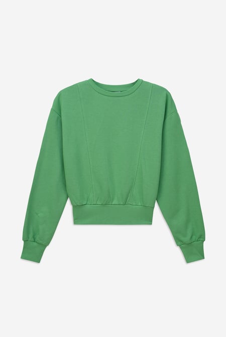 Womens Crop Top Sweatshirt