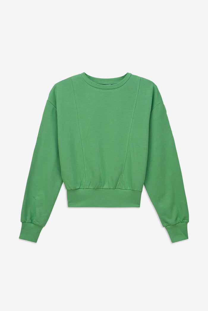 Womens Crop Top Sweatshirt