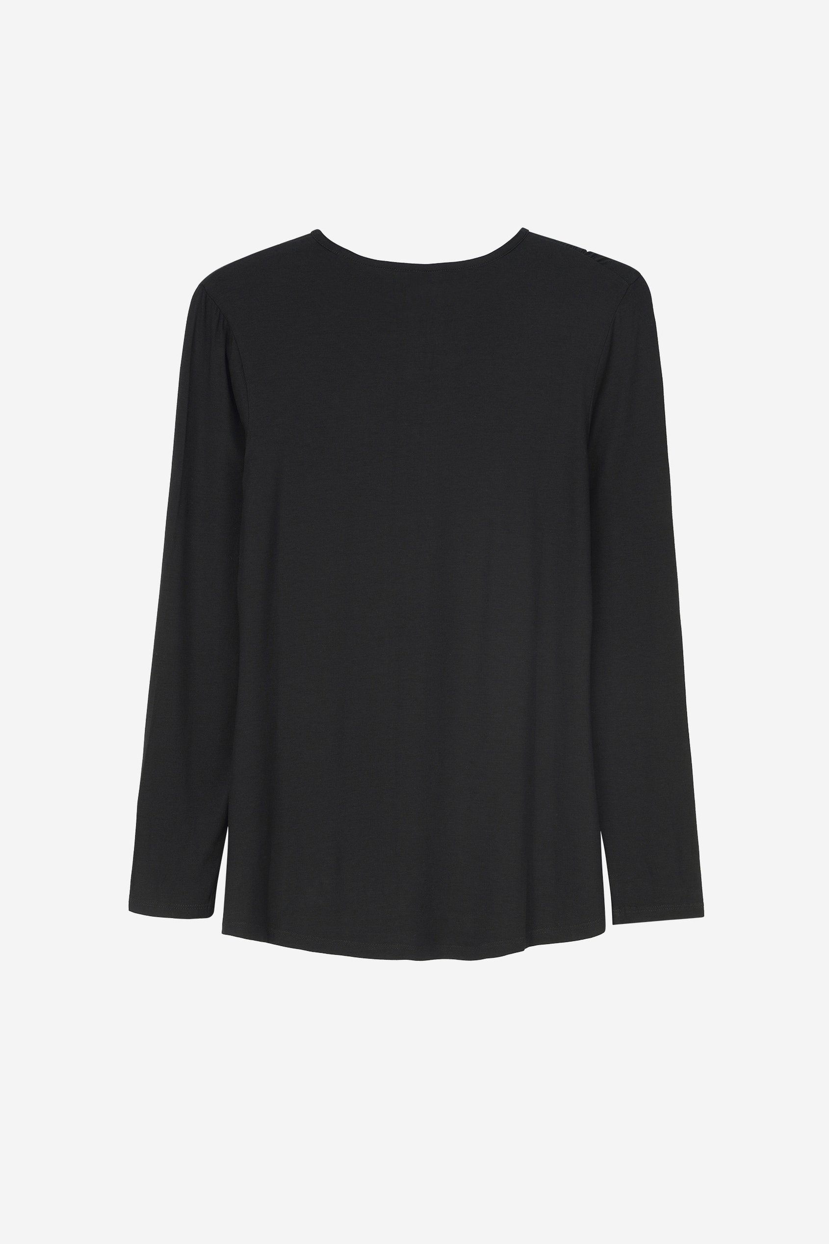 Zip Front Crew Neck T-Shirt