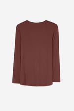 Zip Front Crew Neck T-Shirt