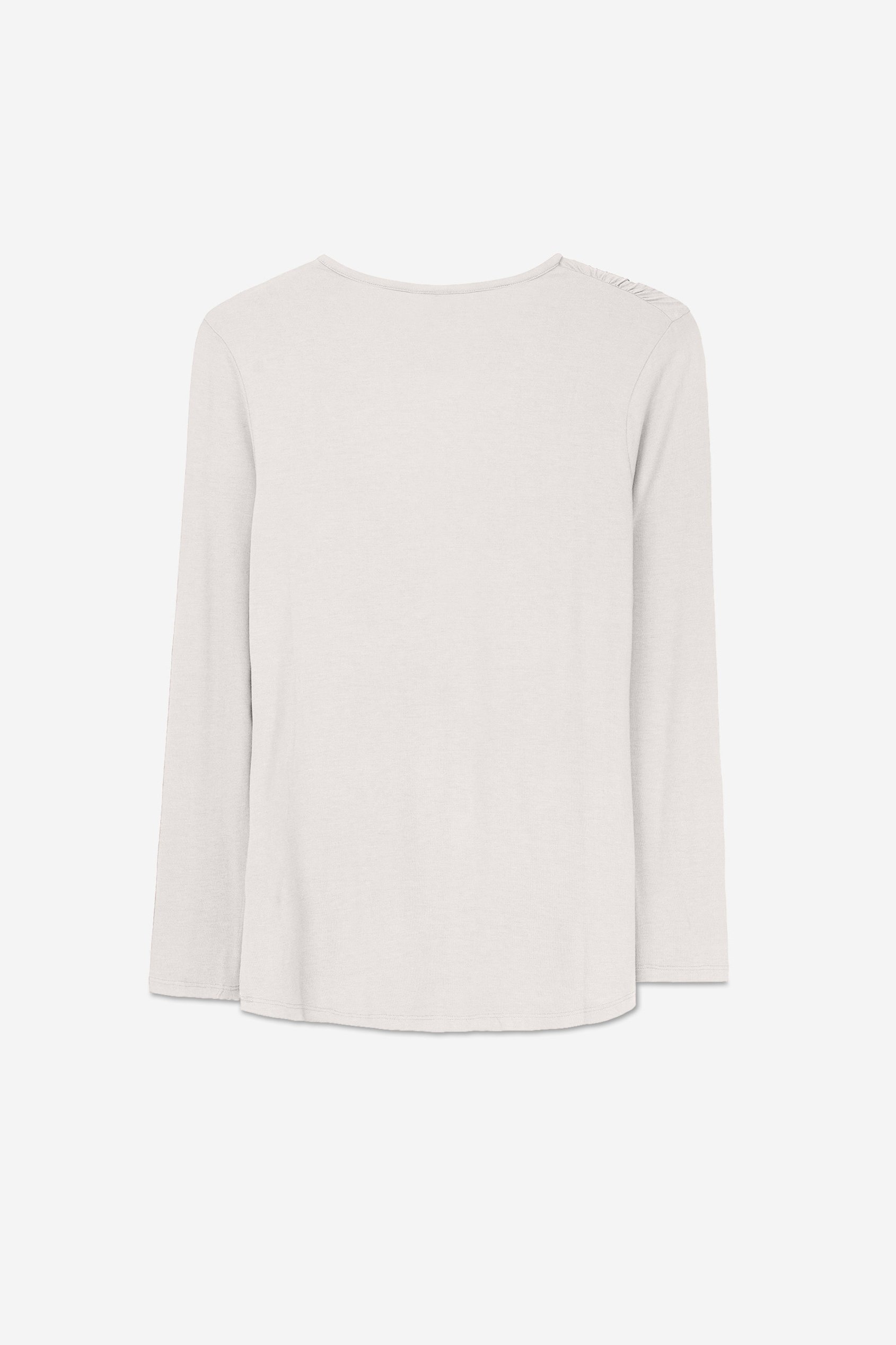 Zip Front Crew Neck T-Shirt