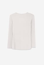 Zip Front Crew Neck T-Shirt