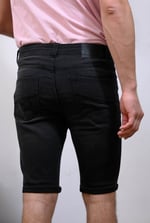 Straight Denim Shorts