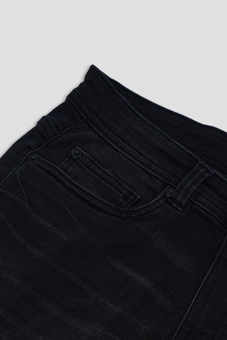 Straight Denim Shorts