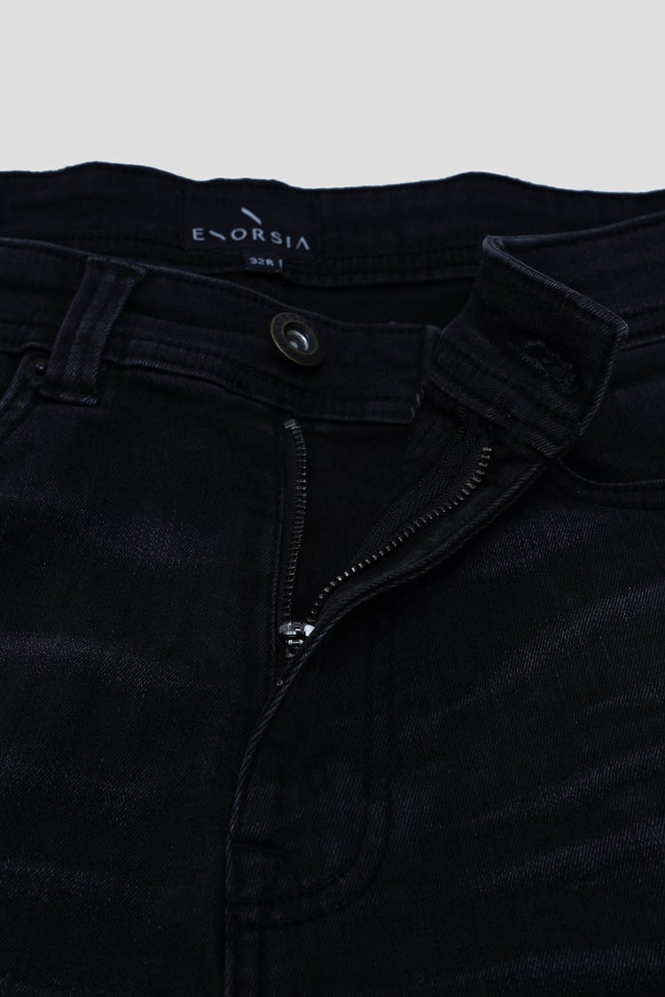 Straight Denim Shorts