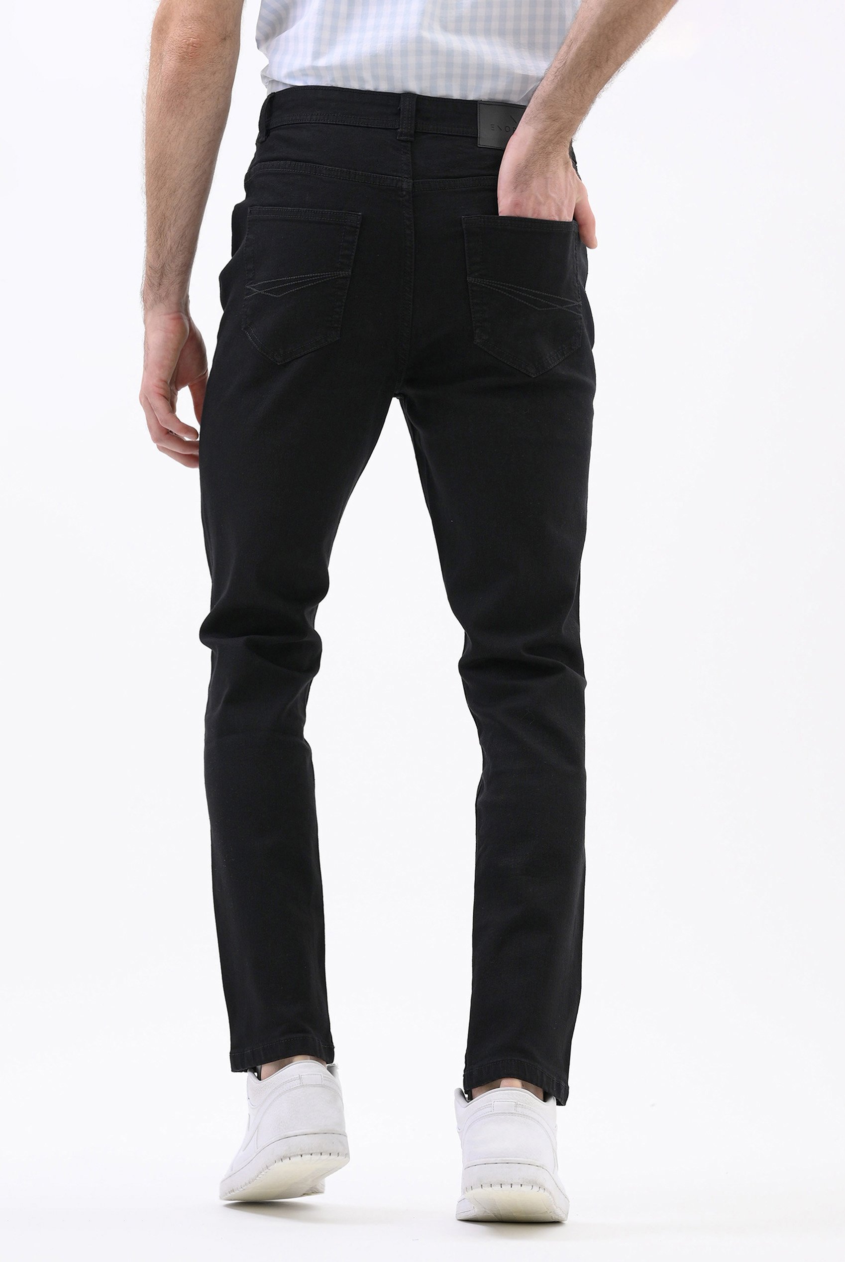 Essential Black Super Stretch Jeans