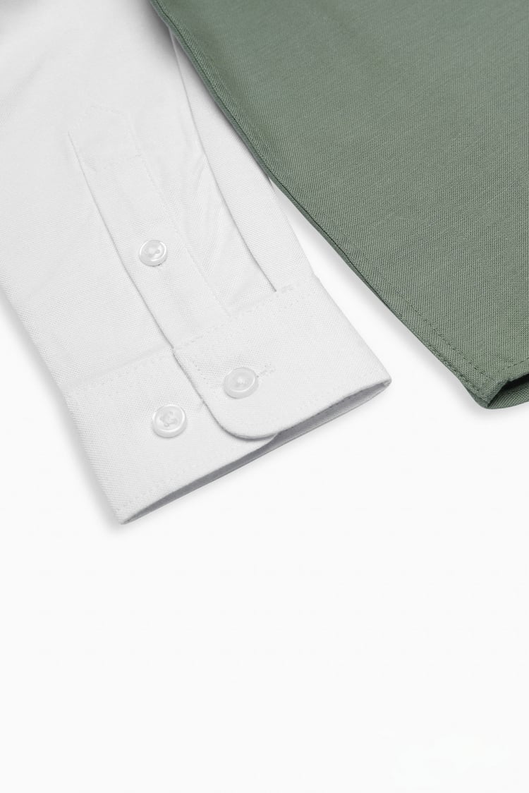 Boys LS Colourblock Shirt (3-14 yrs)