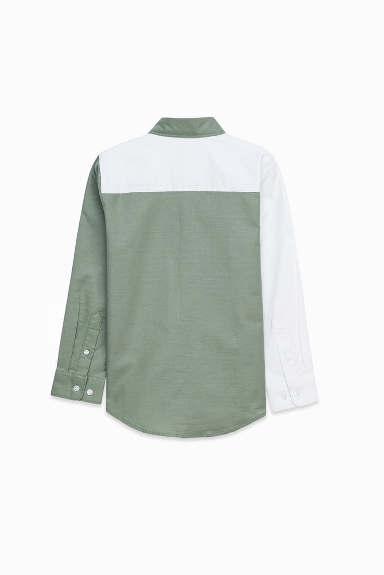 Boys LS Colourblock Shirt (3-14 yrs)