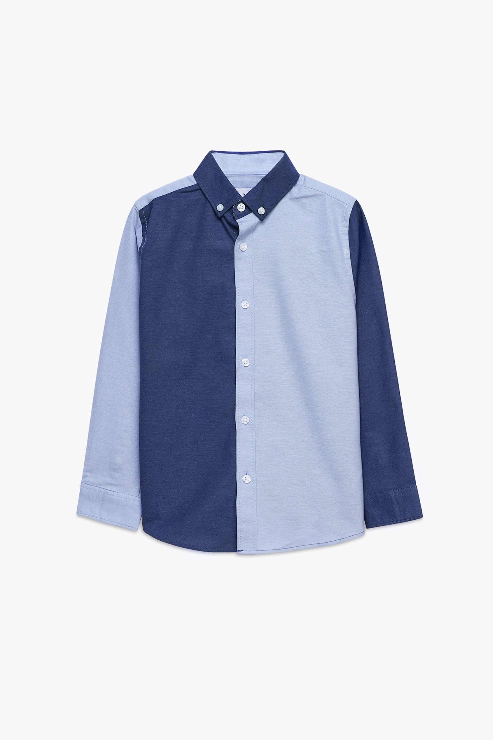 Boys LS Colourblock Shirt (3-14 yrs)