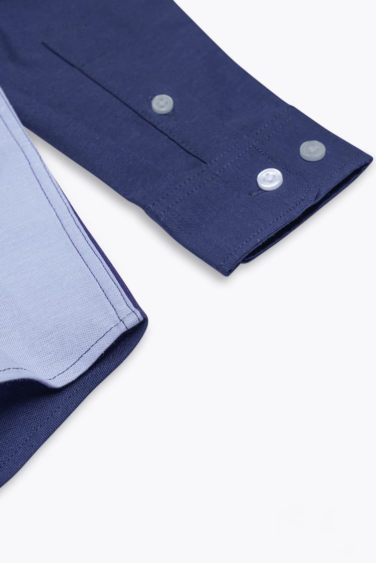 Boys LS Colourblock Shirt (3-14 yrs)