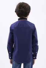 Woven Tipped Collar Shirt (3-14yrs)
