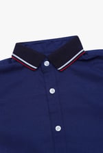 Woven Tipped Collar Shirt (3-14yrs)